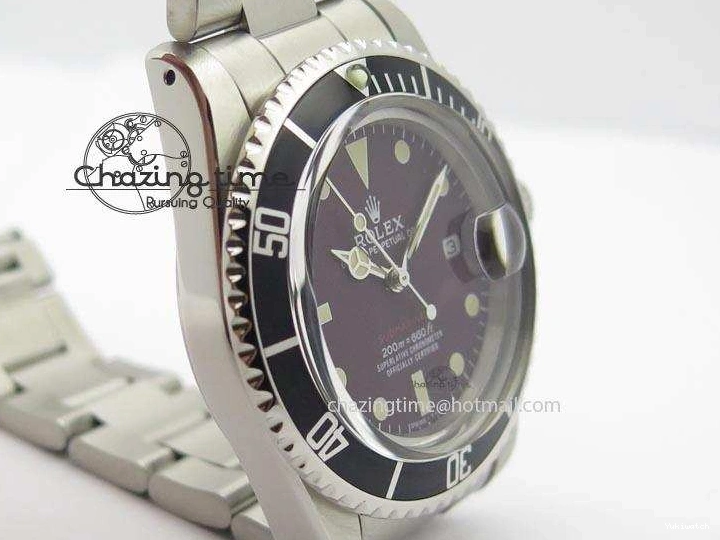 A2836 Best Red (Superlumed Submariner Edition Vintage hands) 200m=660ft 1680 and dial 0509